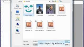 Generate a list of graphics imported in FrameMaker files or books [upl. by Lunnete]