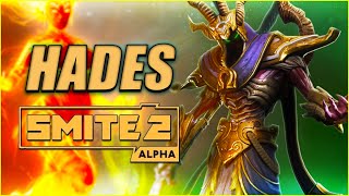 SMITE 2 ALPHA ► PRÉSENTATION HADES POUR BIEN DÉBUTER [upl. by Ahsiuq]