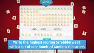 TwitterScrabble twitter becomes Scrabble game [upl. by Elocin]