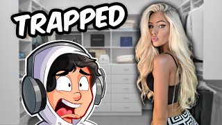 TRAPPED in MY CRUSHES CLOSET STORYTIME [upl. by Rabbaj692]