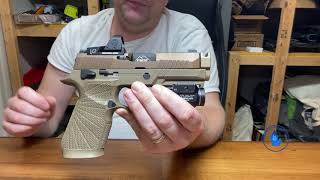 New Custom P320 Build Is a Carry Compensator a good idea Best P320 Upgrades [upl. by Soirtimid796]