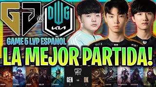 LA MEJOR PARTIDA DEL MUNDIAL  DK vs GEN GAME 5 RESUMEN CUARTOS WORLDS 2022 LVP ESPAÑOL [upl. by Notniuqal]