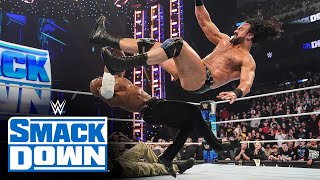 FULL MATCH — LA Knight vs Drew McIntyre becomes Elimination Chamber chaos SmackDown Feb 23 2024 [upl. by Assirac]