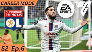 7 GOAL THRILLER FC24 LYON CAREER MODE S2 Ep6 [upl. by Eedrahs606]