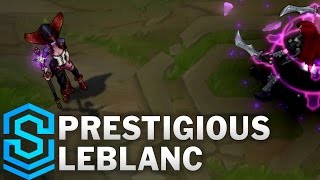 OLD Mistletoe LeBlanc League of Legends Skin Spotlight [upl. by Jinny568]