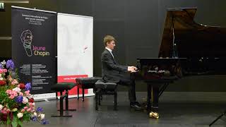 Kevin Jansson I Prémier Prix I Concours I Jeune Chopin I épreuves I Martigny I Institut [upl. by Theo58]