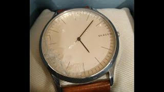 SKAGEN JORN SKW6331 Crystal Replacement  스카겐 SKW6331 유리 교환 [upl. by Attiuqahs]