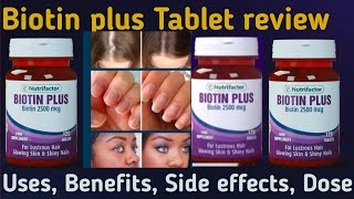 biotin plus tablet  biotin plus tablets review biotin plus tablet price tipsbeauty [upl. by Ailb]