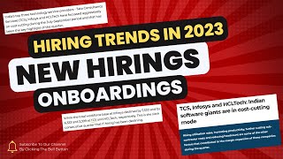 Hiring Trends in This Year  Onboarding Process  New Hirings [upl. by Aili]