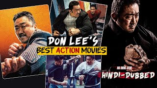 DON LEES 7 BEST ACTION MOVIES IN HINDI  TOP 7 ACTION MOVIES OF DON LEE MA DONG SEOK [upl. by Graces]