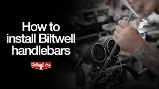 How to Install Biltwell Handlebars [upl. by Oicnedif717]