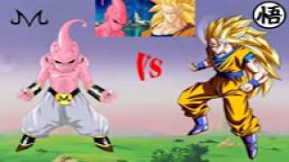 Goku SSJ3 Vs Kid Buu Saga Majin Buu Theme Song Extended [upl. by Ayotaj]