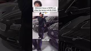 Oblivion buys a NEW car after his bmw m4 BLOWS UP 😱👀 oblivion m4 10millionviews [upl. by Suvart975]