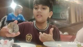 My first vlog🤭Aaj to didi ki photo dekhli restaurant mai [upl. by Bbor]