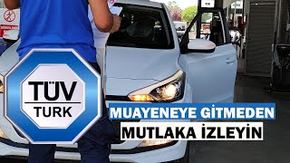 Araç Muayenesi Nasıl Yapılır  Vizeye Gitmeden Önce Yapılması Gerekenler [upl. by Weide]