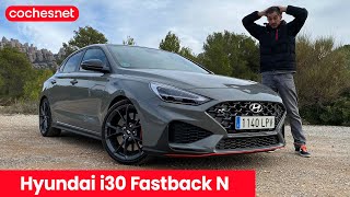 Hyundai i30 Fastback N  Prueba  Test  Review en español  cochesnet [upl. by Milks]