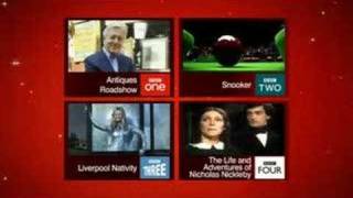 BBC One Christmas 2007  Cross Channel Promotion Menu [upl. by Nosa]