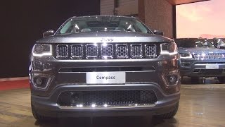 Jeep Compass 4x4 2017 Exterior and Interior in 3D [upl. by Anelam]