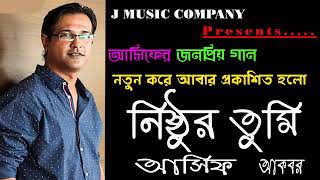 Nisthur Tumi Asif Akbar Bangla Very Sad Song by Probashi Bangla [upl. by Nylhtac422]