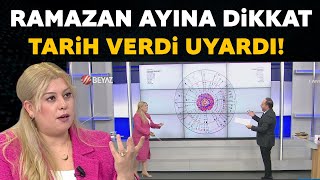 Ramazan ayını işaret etti terih verdi Astrolog Ayça Bayrak Aydın uyardı [upl. by Haeel]