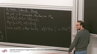 Amine Marrakchi A gentle introduction to type III factors and Connes’ Bicentralizer Problem [upl. by Nitz828]