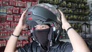 Nolan N1005  Helm Modular Nolan Terbaik Untuk Touring [upl. by Cilo]