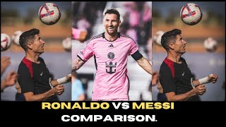 MESSI VS LEWANDOWSKI COMPARISON [upl. by Nellie]