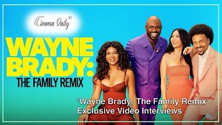 Wayne Brady Family Remix Interview  Wayne Brady Maile Brady Jason Michael Fordham Mandie Taketa [upl. by Ratib272]