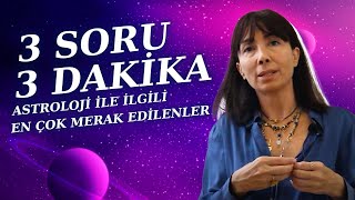 Astroloji ile İlgili En Çok Sorduklarınız Burçların Anlamı Astrolojinin Etkisi ve Dahası [upl. by Anaig]