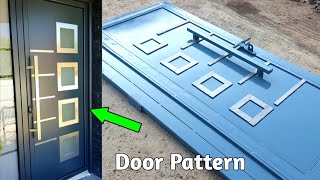 Door Pattern Gate Making Process  How to make iron gate design for home entrains [upl. by Burbank]