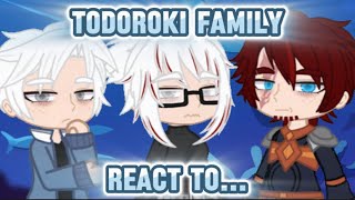 Todoroki Family React To Videos  Dabihawks  Part 1  Remake [upl. by Potts]