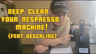 How to Easily Descale Your Nespresso Machine with Vinegar – StepbyStep Guide [upl. by Friederike791]