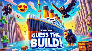 🚢 Czy Zgadniesz Titanic i Kruk 🐦 w Minecraft Guess the Build [upl. by Gambrill]