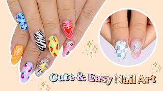 Cute Nail Art For Beginners [upl. by Giovanna]