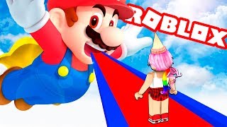 ¡ESCAPE DE SUPER MARIO EN ROBLOX MARIO OBBY [upl. by Obe566]