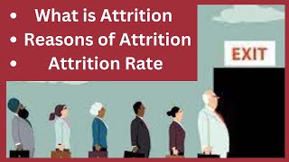 Attrition in HRM  What is Attrition  Reasons of Attrition  Attrition Rate  Human Resource [upl. by Normac]