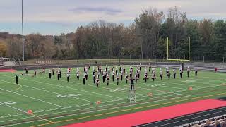 Linganore High School Marching Band opening the MMBA Western Regionals at Linganore on 102624 [upl. by Roy]