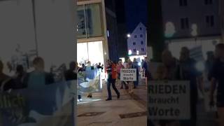 Memmingen 12102023 🇩🇪 Frieden braucht Worte Entsendet Diplomaten statt Panzer und Granaten [upl. by Novak928]