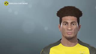 PES 2019 BV 09 BORUSSIA DORTMUND created players face amp hair [upl. by Peedus419]