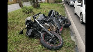 YAMAHA R3  Wrecked  2017 [upl. by Fleda]