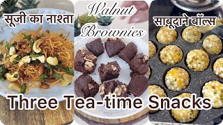 Three TeaTime Snacks teatime snacks brownie party recipe [upl. by Acnayb]