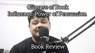 Glimpse of Book Influence The Psychology of Persuasion by Robert Cialdini Book Review bookmaniaa [upl. by Palestine]