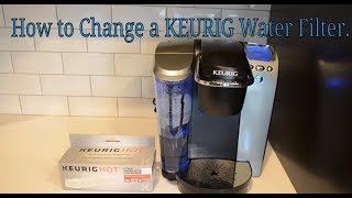 How To Change a KEURIG Water Filter [upl. by Whatley647]