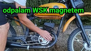 WSK odpalam magnetem ręką [upl. by Catriona]