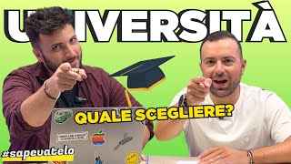 Come scegliere l’Università nel 2024  Sapevatelo PODCAST w Nikolaiss [upl. by Malcah]