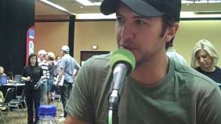 Luke Bryan Interview Part 2 [upl. by Salinas388]