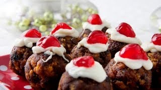 Easy Recipes Mini Plum Puddings 4 Ingredients Kim McCosker [upl. by Zampardi]