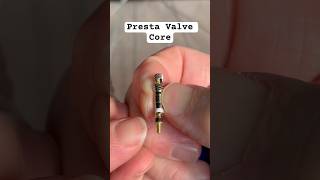 How a Presta Valve works on a Road Bike for Beginners [upl. by Annaigroeg]