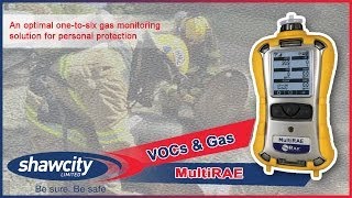 MultiRAE Wireless Portable Gas Monitors and Radiation Monitors [upl. by Lemon]