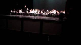 Hamlet Middle School Band Concert 32109 [upl. by Laemsi]